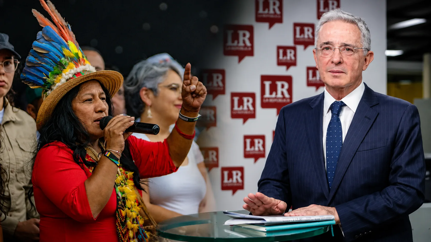 Aida Quilcue, alvaro uribe