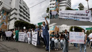 Crisis en hospital Alma Mater de Antioquia: personal médico protesta por salarios atrasados y falta de insumos