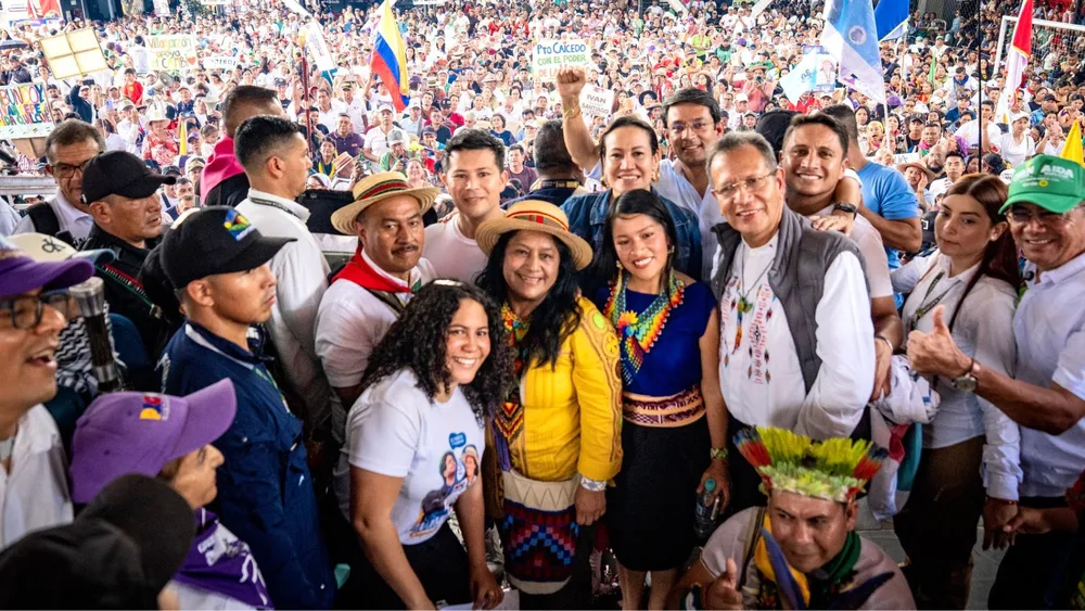 “Seguiremos trabajando por la paz”: Aida Quilcué reafirmó una de sus principales propuestas para Colombia