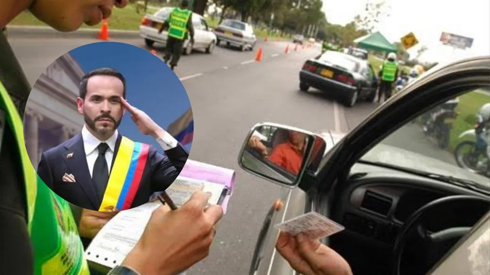 Abelardo de la Espriella anuncia rebaja de hasta 50 % en las multas de tránsito para los colombianos