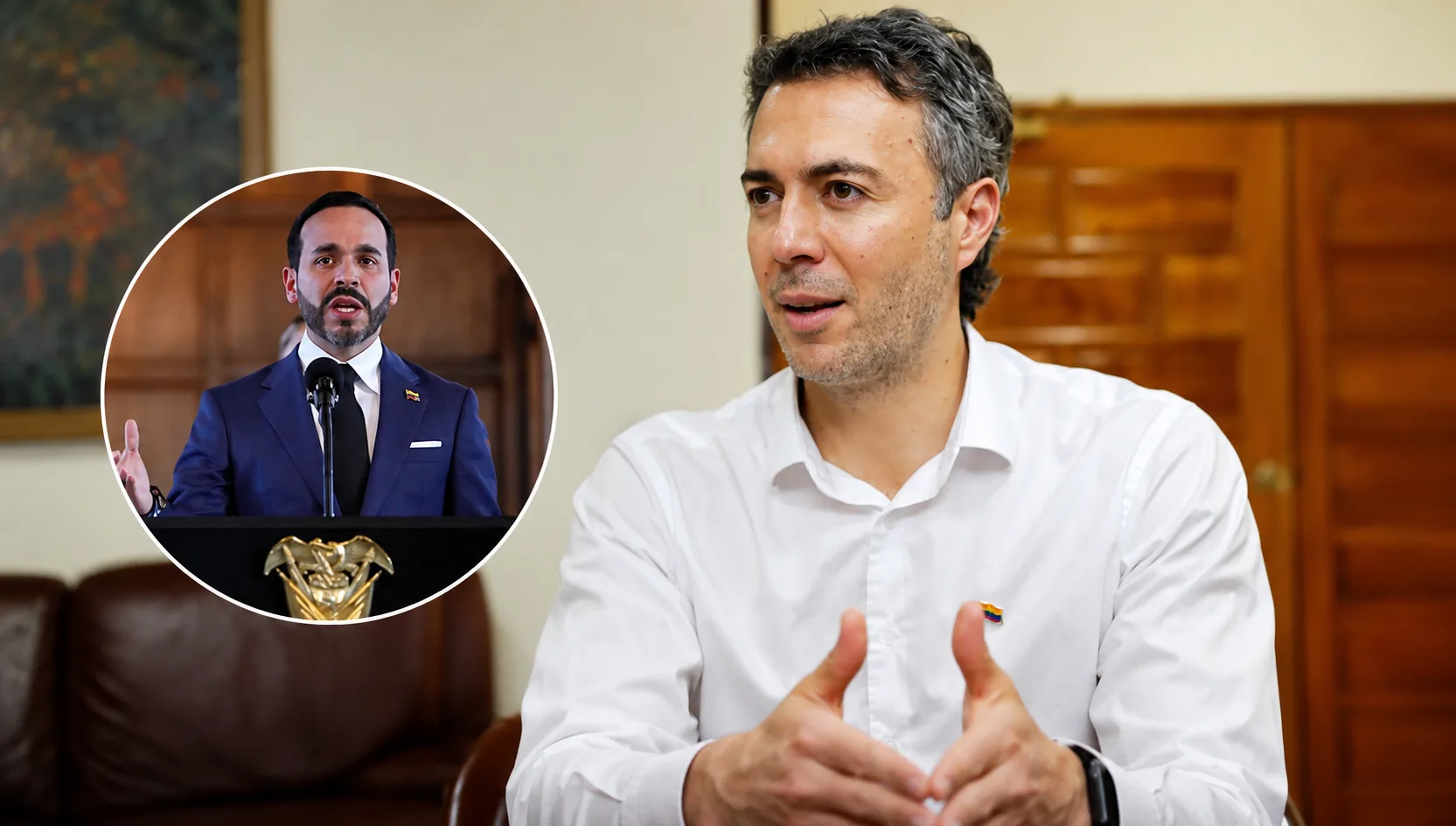 Daniel Quintero arremete contra Abelardo De La Espriella tras su traslado a la Casa de Nariño: “El presidente es un pendejo”