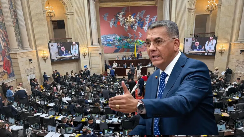 Ministro de Defensa Jorge Mora enfrenta moción de censura en la Cámara por los bombardeos en Guaviare