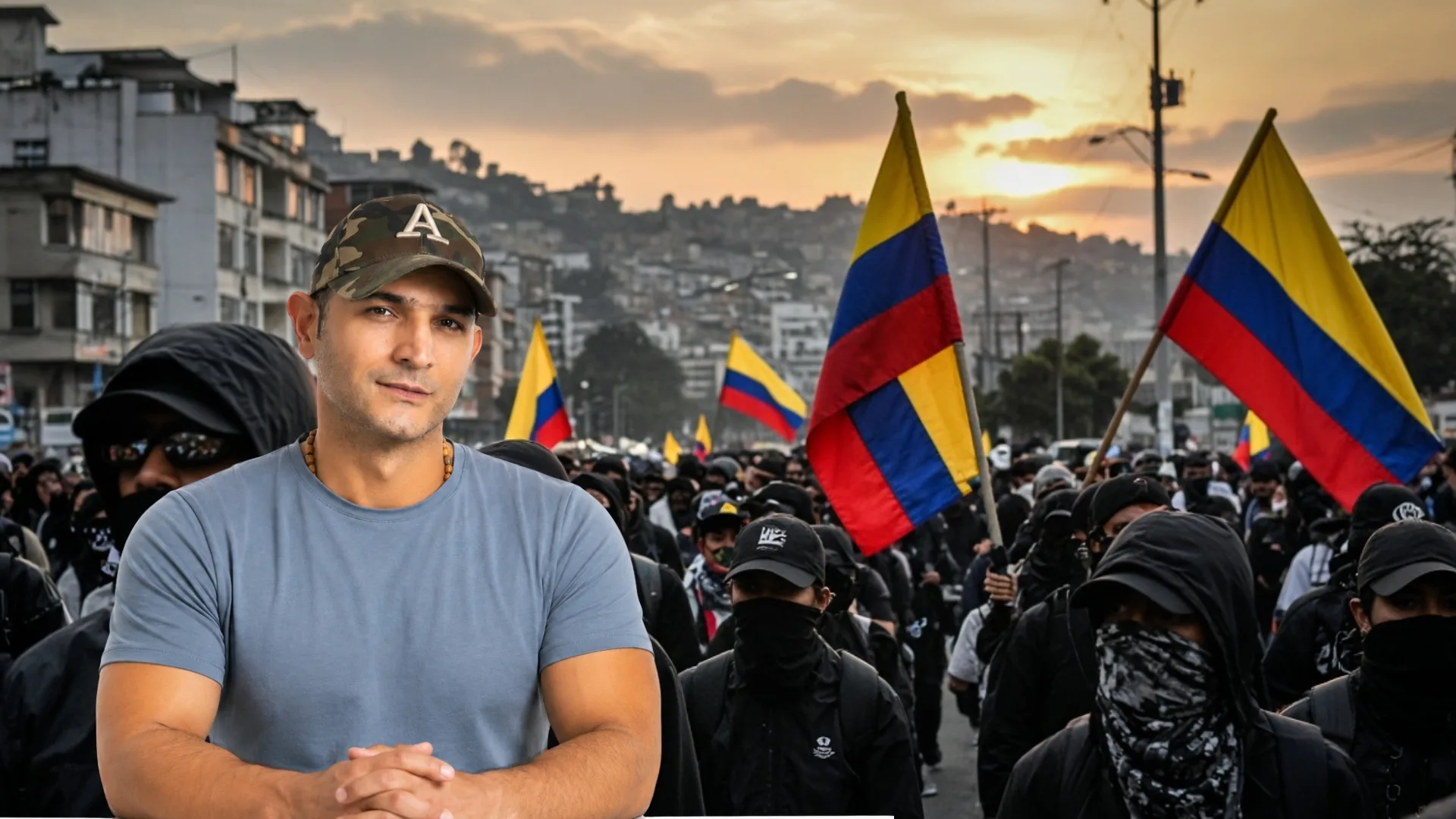 Representante Jaime Arizabaleta denuncia: “Los capuchos en las marchas esconden delincuentes"