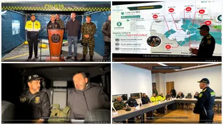Megaoperativo Bosur-Kratos en Bogotá: 172 capturas y 10 bandas desarticuladas en acción conjunta Nación-Distrito