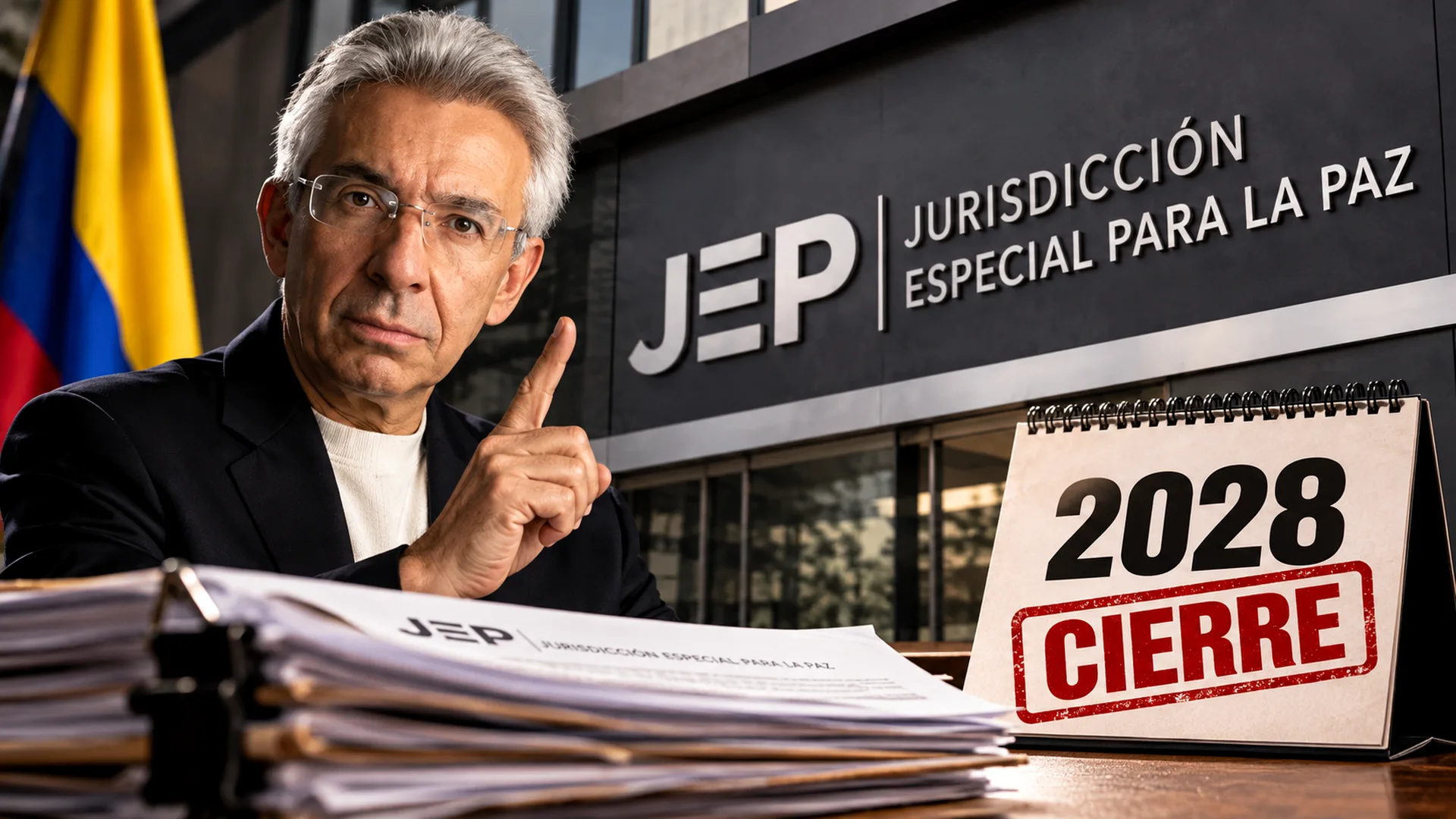 Senador Enrique Gómez impulsa reforma para fijar cierre de la JEP en 2028 y trasladar procesos pendientes a la justicia ordinaria