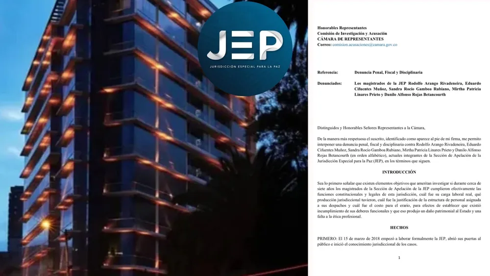 JEP, bajo presión: denuncian a cinco magistrados por presuntamente cobrar durante años sin cumplir con sus funciones