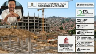La megacárcel de Medellín toma forma: Sebastián López pide que los delincuentes dejen las estaciones y enfrenten la justicia