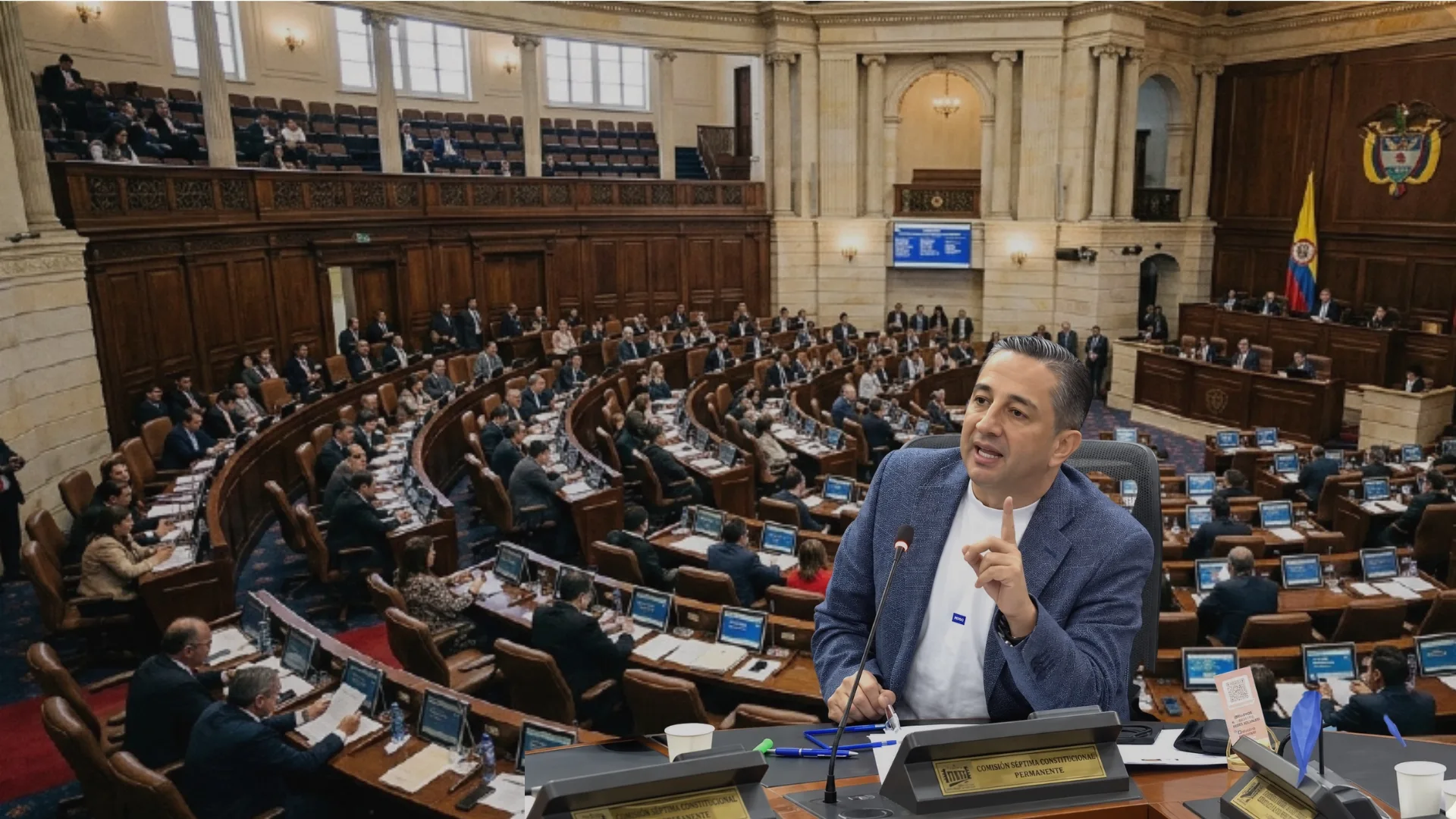 Comisión Primera: oposición denuncia que el Pacto Histórico rompió el quórum y hundió 7 actos legislativos
