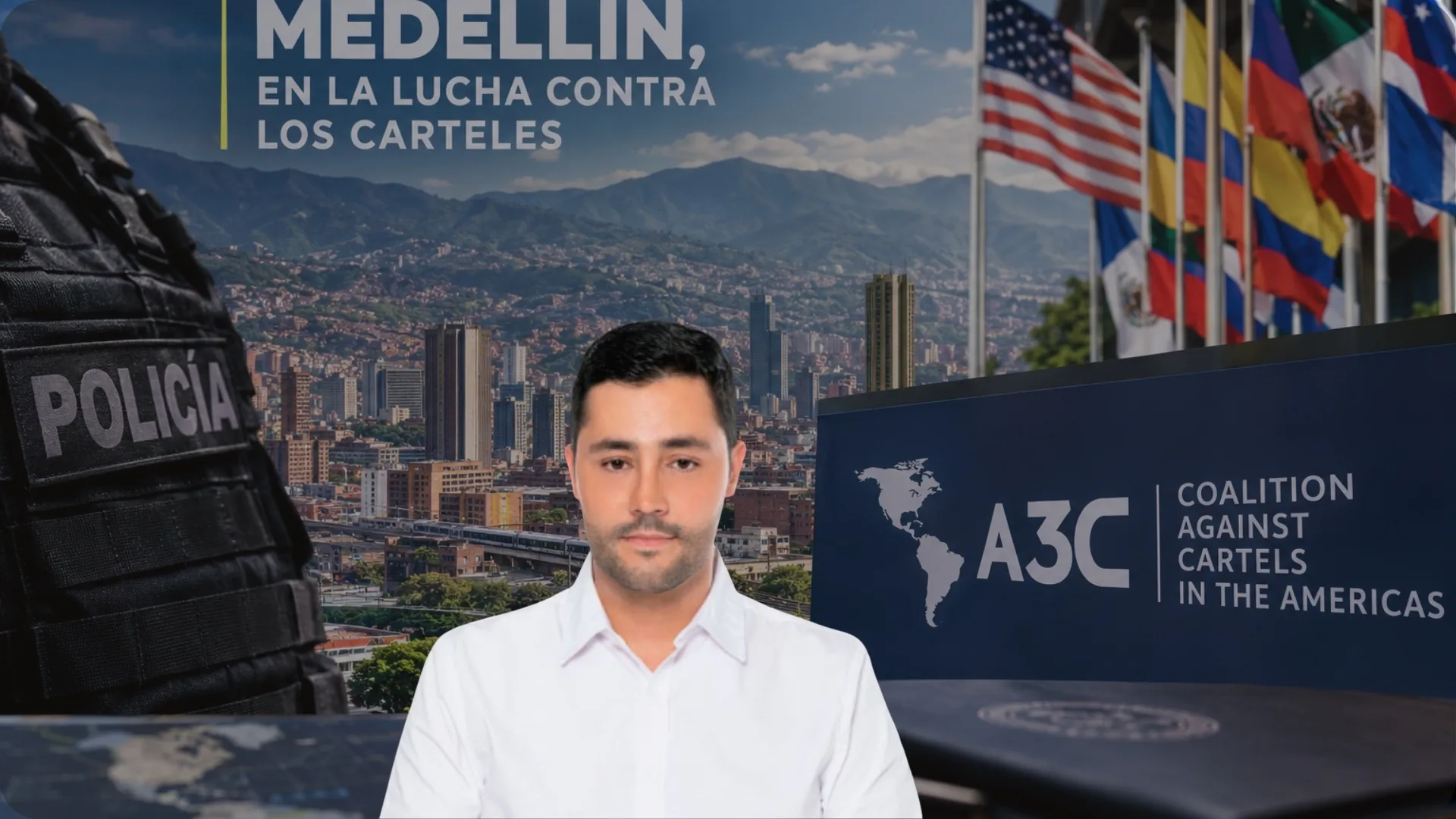 Sebastián López pone la seguridad en el centro: “Medellín tiene que ser la ciudad más segura de Colombia”