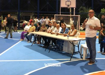 Villavicencio apuesta al deporte: Alcalde Baquero entrega polideportivo de Las Camelias 4 Villavicencio apuesta al deporte: Alcalde Baquero entrega polideportivo de Las Camelias
